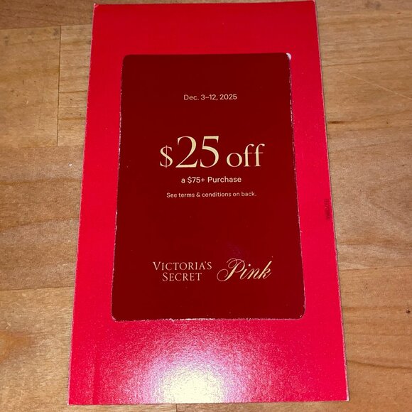 VS PINK tiny mini dog hot pink monogram emblems print + FREE reward, gift bag - Picture 4 of 7